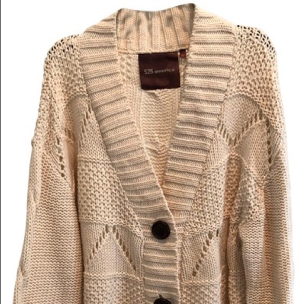 Beige oversized sweater